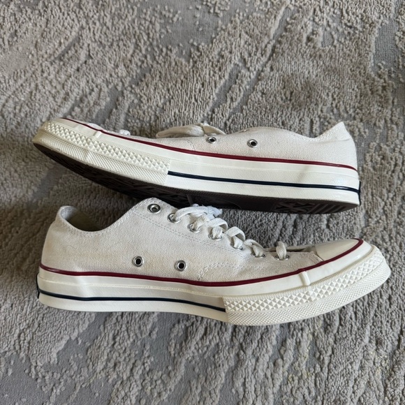 Converse Chuck Taylor sneakers All Star 70S OX White First String rare 10.5 - Picture 12 of 13